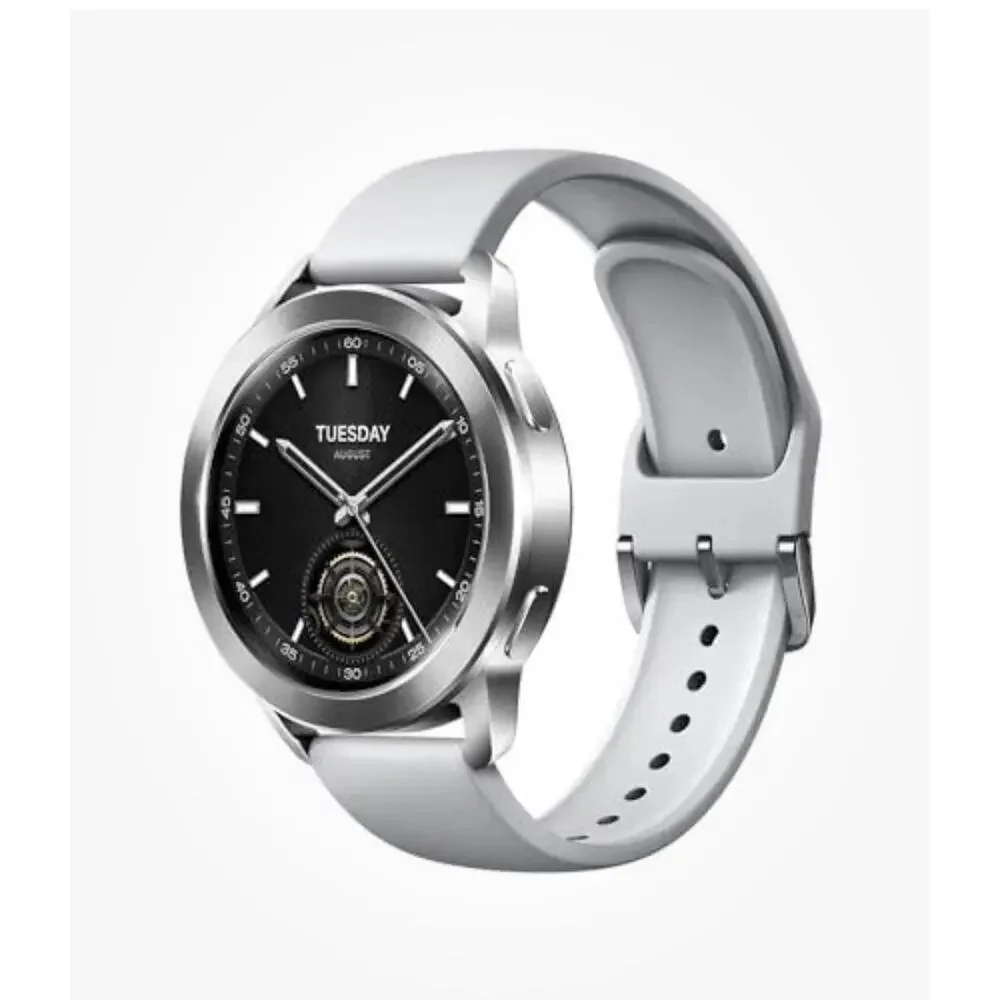NIB XIAOMI Smart Watch S3 Bezel Design 1.43  Silver  Bluetooth + Extras!